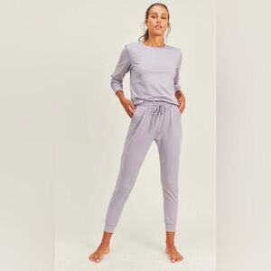 Lavendar 2 Piece Loungewear